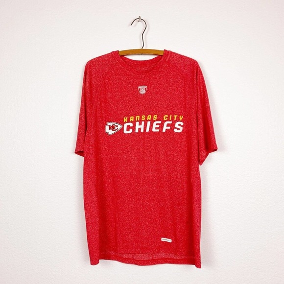 Reebok Other - KANSAS City KC Chiefs Reebok Speedwick NFL Equipment Red Tee T-Shirt Small